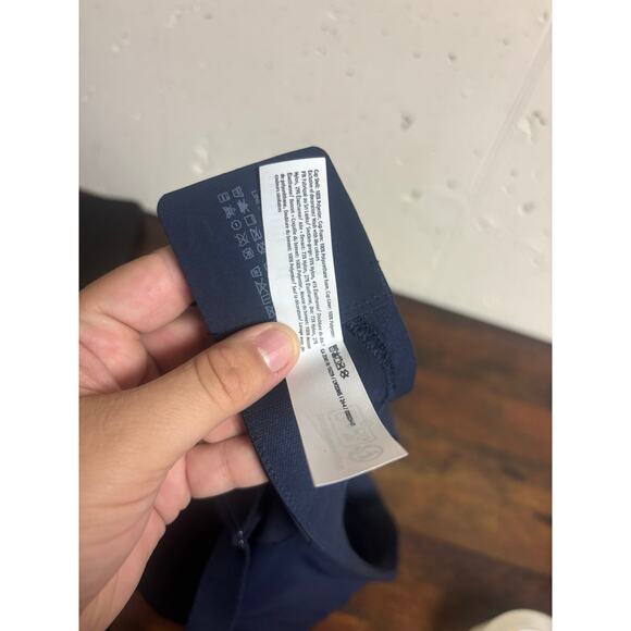 Lululemon Run Times Bra Navy Blue 38C | High Support Athletic Sports Bra NEW - Picture 6 of 9